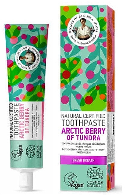Arctic Berry Of Tundra Natural Toothpaste - Retsepty Babushki Agafi — photo N1