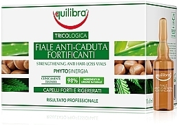 Fragrances, Perfumes, Cosmetics Strengthening Anti Hair Loss Ampoules - Equilibra Tricologica