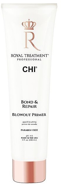 Leave-In Hair Treatment - Chi Royal Treatment Bond & Repair Blowout Primer — photo N1