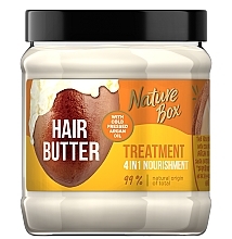 Hair Mask - Nature Box Hair Butter Treatment 4in1 Nourishment — photo N1