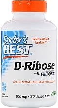 Fragrances, Perfumes, Cosmetics D-Ribose, 850mg - Doctor's Best D-Ribose