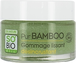 Fragrances, Perfumes, Cosmetics Deep Cleansing Scrub - So'Bio Etic Pur Bamboo Deep Cleansing Smoothing Scrub