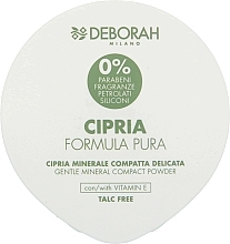 Fragrances, Perfumes, Cosmetics Face Compact Powder - Deborah Milano Formula Pura Gentle Mineral Compact Powder