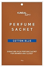 Fragrances, Perfumes, Cosmetics Scented Sachet - Kundal Fabric Cotton Blue Signature Rich Perfume Sachet