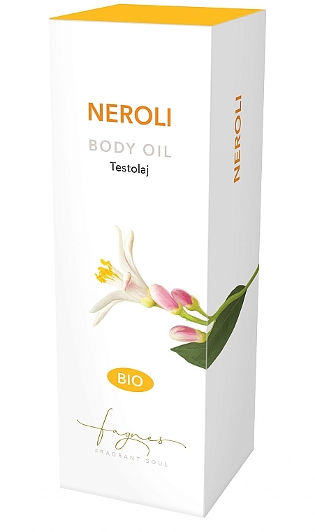 Organic Body Oil with Gentle Neroli Scent - Fagnes Aromatherapy Bio Body Oil Neroli — photo N2