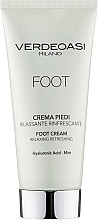 Fragrances, Perfumes, Cosmetics Relaxing & Refreshing Foot Cream - Verdeoasi Foot Cream Relaxing Refreshing