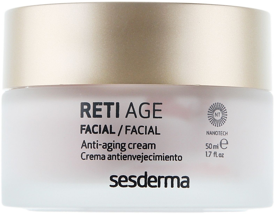 Anti-Aging 3-Retinol Face Cream for Dry Skin - SesDerma Laboratories Reti Age Facial Antiaging Cream 3-Retinol System — photo N2