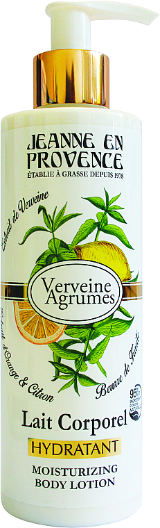 Verbena & Citrus Body Milk - Jeanne en Provence Verveine Verbena Citrus Moisturising Body Lotion — photo N1