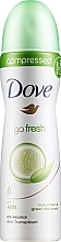 Fragrances, Perfumes, Cosmetics Fresh Touch Deodorant - Dove Go Fresh Compressed Cucumber & Green Tea Spray