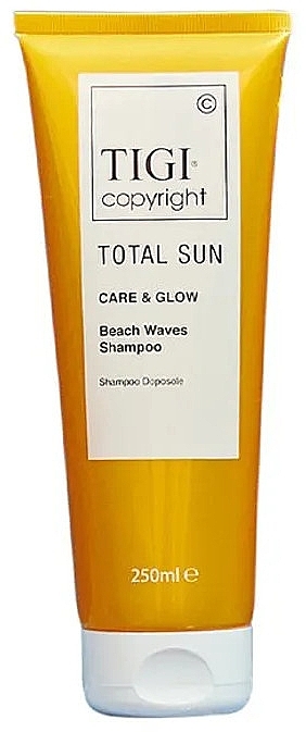 Shampoo for Sun-Damaged Hair - Tigi Copyright Total Sun Beach Waves Shampoo — photo N1