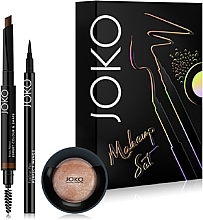 Fragrances, Perfumes, Cosmetics Set - Joko Makeup Set 1 (eyeliner/5g + eye/shadow/5g + brow/pencil/5g)