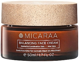 Fragrances, Perfumes, Cosmetics Balancing Face Cream - Micaraa Balancing Face Cream Mit Bio Aloe Vera