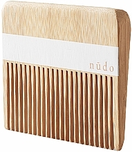 Set - Nudo Nature Made Bamboo Essentials (cotton buds/200pcs + h/brush/1pc + n/brush/1pc + toothbrush/1pc + bag/1pc) — photo N11