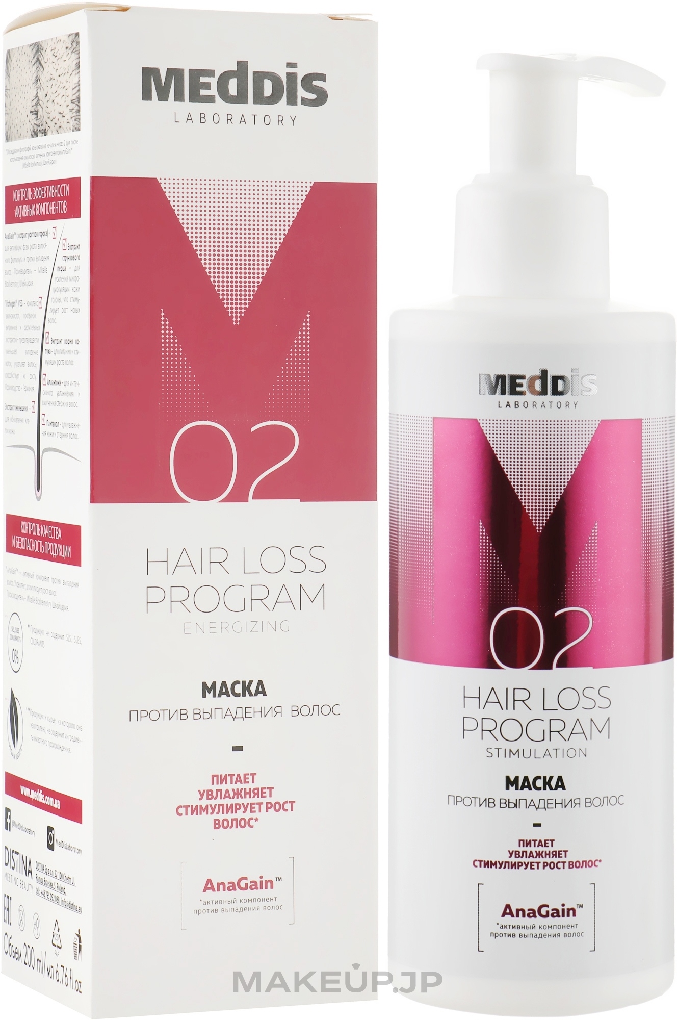 Meddis - Hair Loss Program Stimulation Mask — photo 200 ml