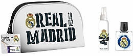 Fragrances, Perfumes, Cosmetics Air-Val International FC Real Madrid - Set (edt/50ml + b/spray/10oml + toiletry/bag/1pcs)