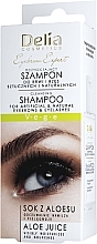 Shampoo for Natural & Artificial Brows & Lashes - Delia Eyebrow Expert Cleansing Shampoo For Artifial & Natural Eyebrows & Eyelashes — photo N1