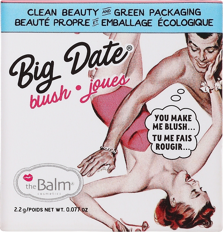 GIFT! Blush - theBalm Big Date Blush — photo N1
