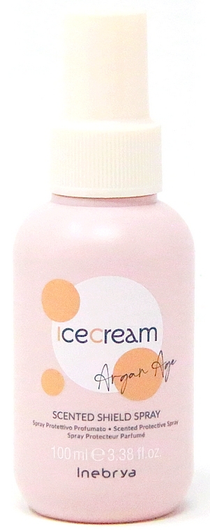 Hair Spray - Inebrya Ice Cream Argan Age Scented Shield Spray — photo N1