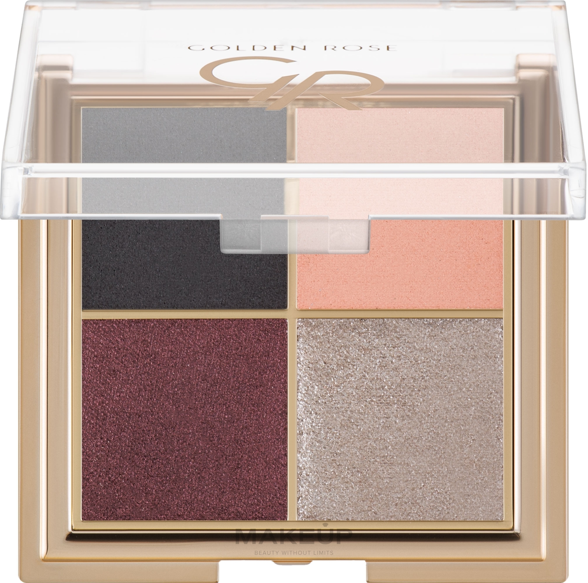 Eyeshadow Palette - Golden Rose Quattro Eyeshadow Palette — photo 01