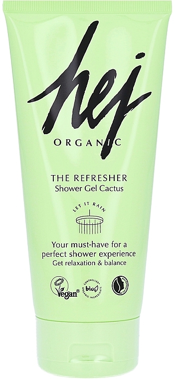 Refreshing Shower Gel - Hej Organic The Refresher Shower Gel Cactus — photo N1