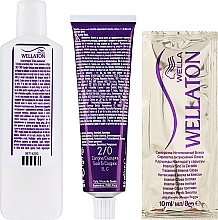 Long-lasting Hair Cream-Color, 110 ml - Wella Professionals Wellaton (7/3 -Hazelnut Blonde) — photo N2