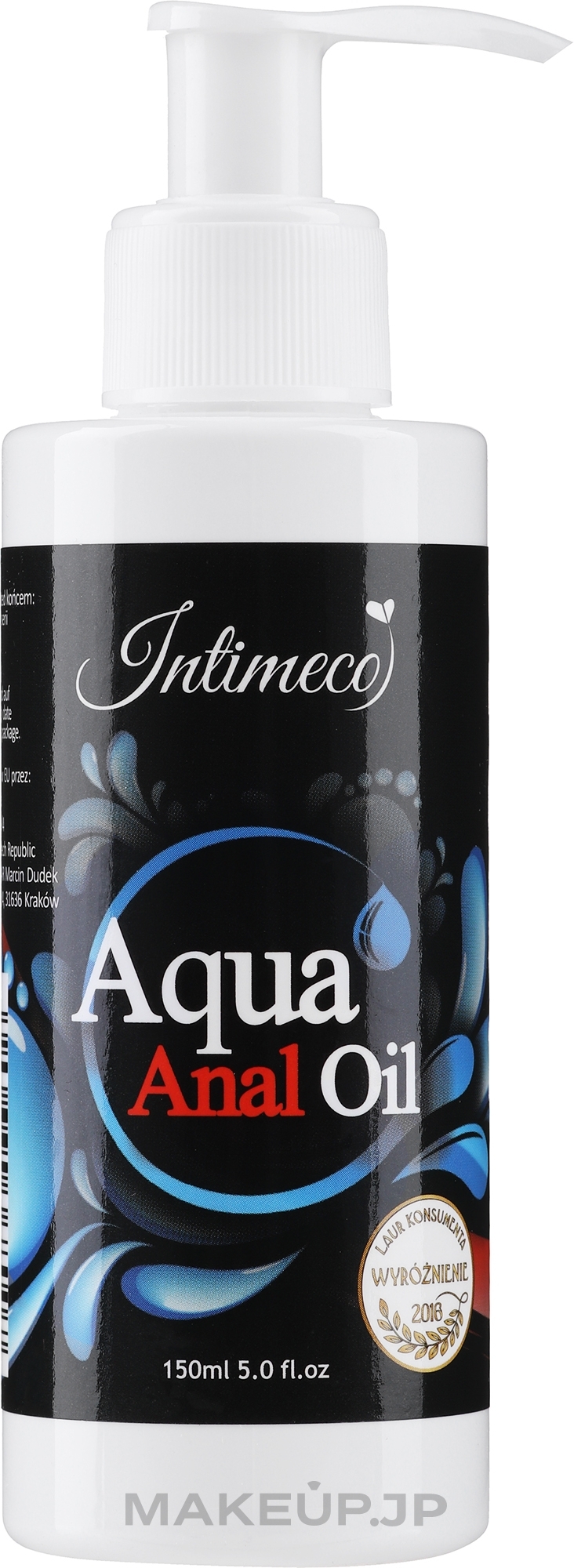 Water-Based Anal Oil - Intimeco Aqua Anal Oil — photo 150 ml