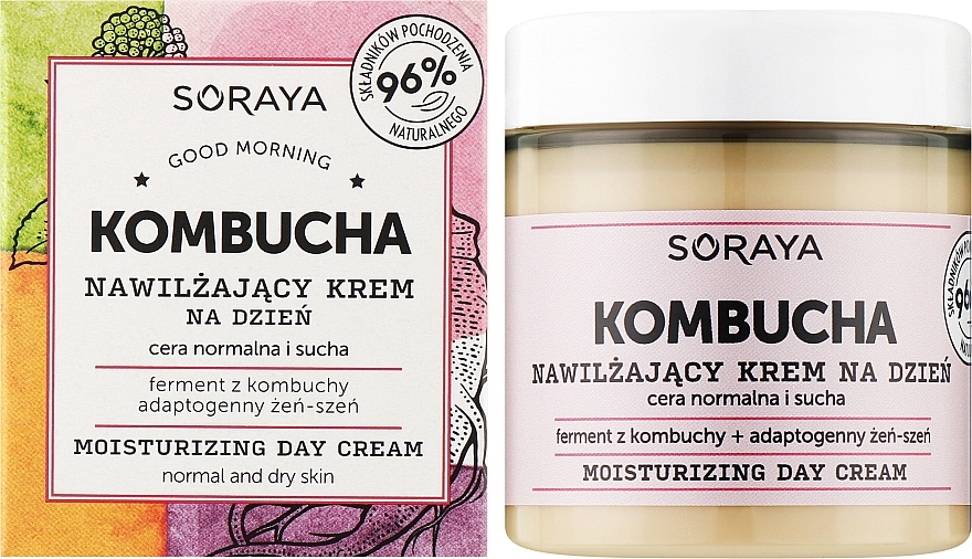 Moisturising Day Cream for Normal & Dry Skin - Soraya Kombucha Moisturizing Day Cream — photo N2