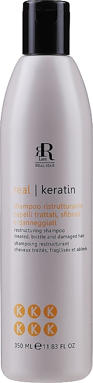 Reconstructing Shampoo - RR Line Keratin Star — photo N1