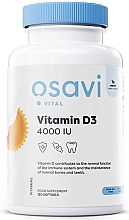 Fragrances, Perfumes, Cosmetics Vitamin D3 4000 IU Food Supplement, 120 Soft Gels - Osavi Vitamin D3 4000 IU Softgels