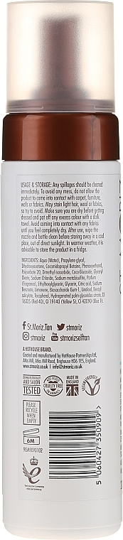 Self-Tanning Body Mousse - St. Moriz Advanced Pro Insta-Grad Tanning Mousse — photo N2