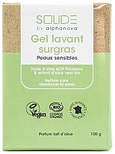 Face & Body Soap with Aloe Vera Scent - Alphanova Solide — photo N1