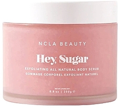 Fragrances, Perfumes, Cosmetics Pink Grapefruit Body Scrub - NCLA Beauty Hey, Sugar Pink Grapefruit Body Scrub