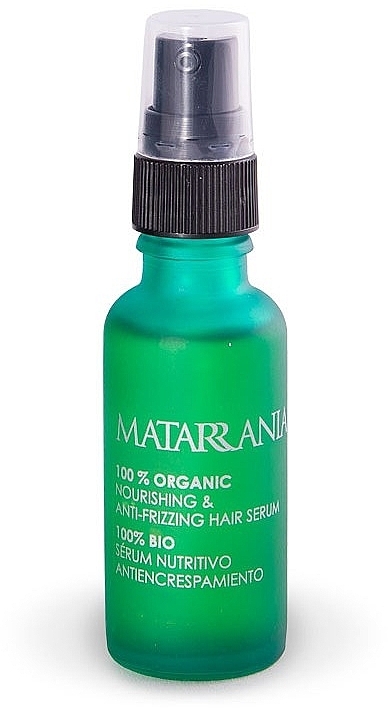 Nourishing Hair Serum - Matarrania 100% Organic Nourishing & Anti-Frizz Hair Serum — photo N1