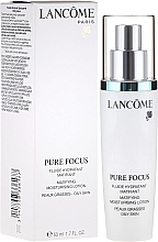 Fragrances, Perfumes, Cosmetics Moisturizing Fluid - Lancome Pure Focus Fluid 