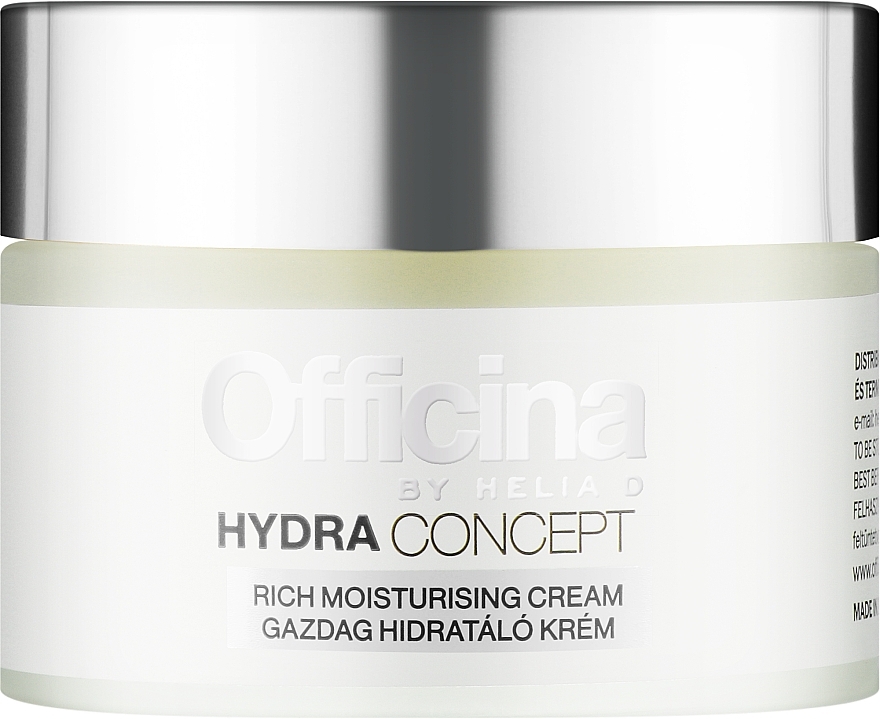 Intensive Moisturizing Face Cream - Helia-D Officina Hydra Concept Rich Moisturising Cream — photo N13