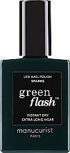 Fragrances, Perfumes, Cosmetics Nail Polish - Manucurist Green Flash Led Nail Polish