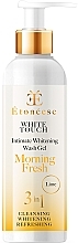 Fragrances, Perfumes, Cosmetics Intimate Hygiene Whitening Gel 'Morning Freshness' - Etoneese White Touch Intimate Whitening Wash Gel Morning Fresh