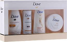 Fragrances, Perfumes, Cosmetics Set - Dove Original (gel/250/ml + cream/300ml + shamp/250ml + antirespirant/150ml)