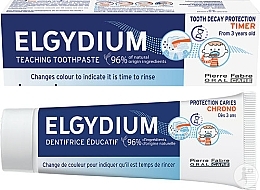 Whitening Kids Toothpaste 3+ years - Elgydium Timer — photo N1