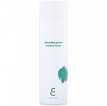 Fragrances, Perfumes, Cosmetics Watery Toner - E-Nature Squeeze Green Watery Toner E-Nature