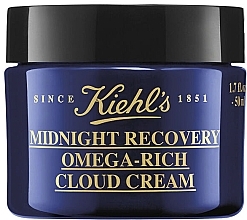 Revitalizing Night Face Cream - Kiehl's Midnight Recovery Omega-Rich Cloud Cream — photo N2