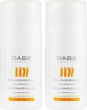 Fragrances, Perfumes, Cosmetics Deodorant-Antiperspirant Set "24 Hour Protection & Comfort" - Babe Laboratorios