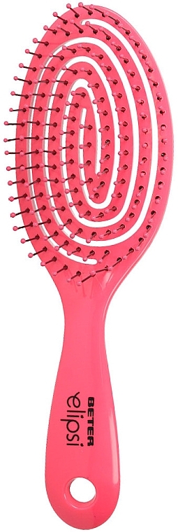 Brush for Short Hair, pink - Beter Elipsi Detangling Brush Small Fucsia — photo N3