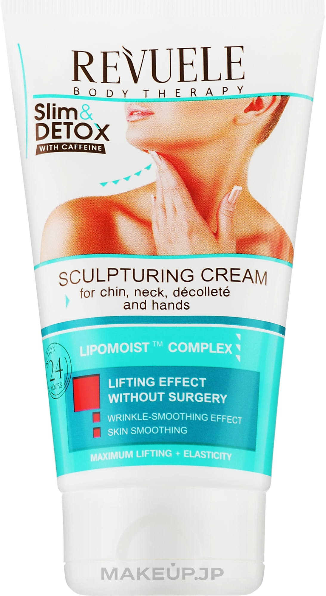 Chin, Neck, Decolette & Hands Sculpting Cream - Revuele Slim&Detox Sculpting Cream  — photo 150 ml