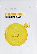 Fragrances, Perfumes, Cosmetics Toning Sheet Mask - Medi Peel Vitamin Bomb Refreshing Mask