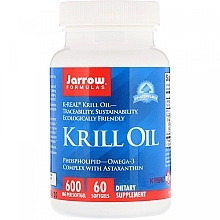 Dietary Supplement "Krill Oil" - Jarrow Formulas Krill Oil — photo N1