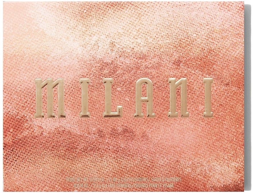 Makeup Palette - Milani All-Inclusive Eye Cheek & Face Palette — photo N1