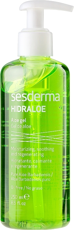 Face & Body Aloe Gel - SesDerma Laboratories Hidraloe Aloe Gel — photo N2