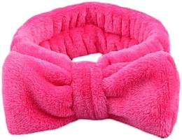 Cosmetic Hair Band, pink - SkinCare Hair Band Rose Red — photo N1