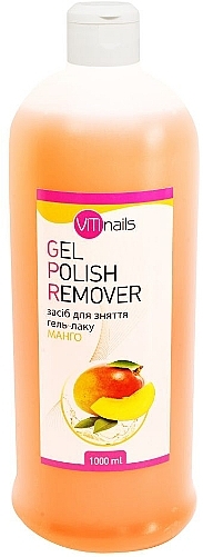 Gel Polish Remover with Mango Extract - ViTinails Gel Polish Remover — photo N3